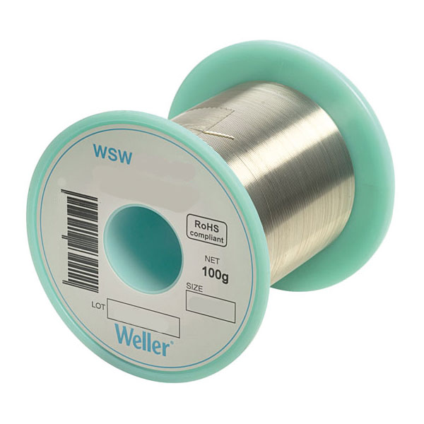 Weller T0051401399 WSW SCN M1 Solder Wire 0.8mm 100g