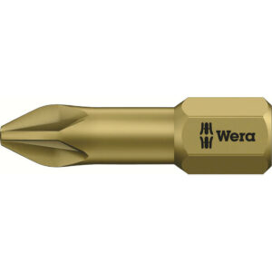 Wera Torsion Extra Hard Pozi Screwdriver Bits PZ2 25mm Pack of 1