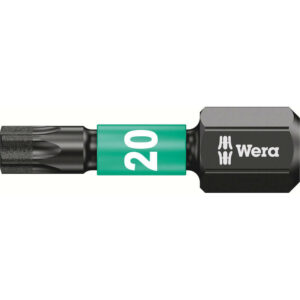 Wera 867/1 Impaktor Torx Screwdriver Bits T20 25mm Pack of 10