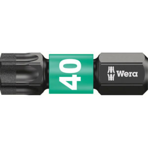 Wera 867/1 Impaktor Torx Screwdriver Bits T40 25mm Pack of 10