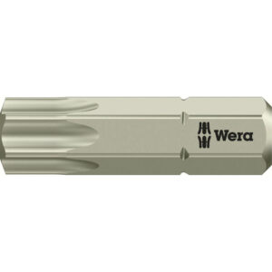 Wera Torsion Stainless Steel Torx Screwdriver Bit T40 25mm Pack of 1