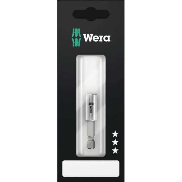 Wera Universal Stainless Steel Magnetic Screwdriver Bit Holder 75mm