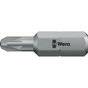 Wera 855/1 RZ Extra Tough Reduced Shank Pozi Screwdriver Bits PZ2 25mm Pack of 1