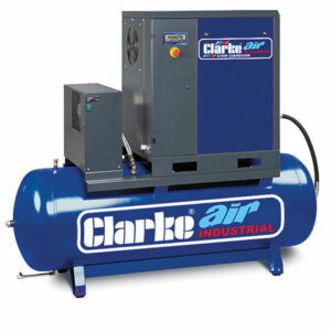 Clarke Clarke CXR15RD 53cfm 270 Litre 15HP Industrial Screw Compressor with Air Receiver & Dryer (400V)