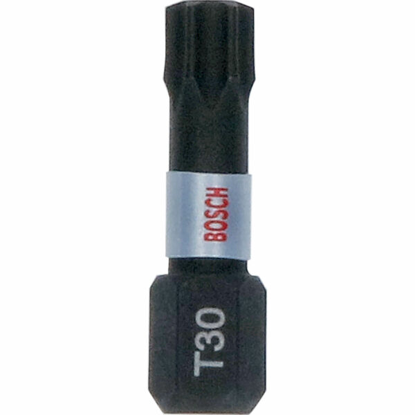 Bosch Impact Control Torsion Torx Screwdriver Bits T30 25mm Pack of 25