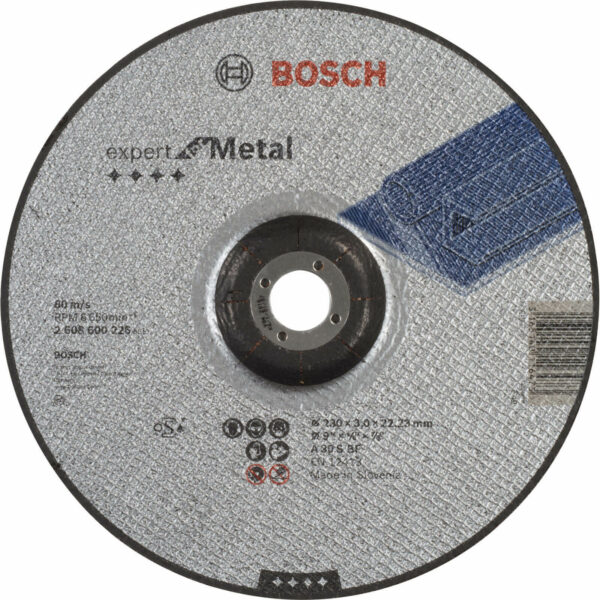 Bosch A30S BF Depressed Centre Metal Cutting Disc 230mm