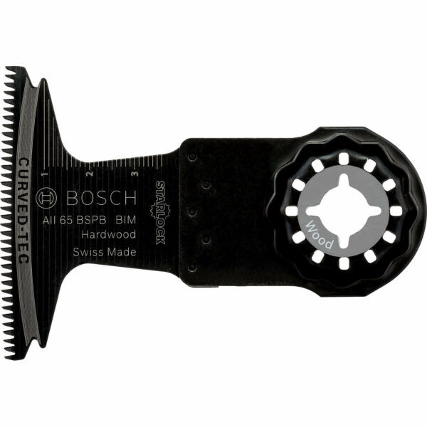 Bosch AII 65 BSPB Hard Wood Starlock Oscillating Multi Tool Plunge Saw Blade 65mm Pack of 5