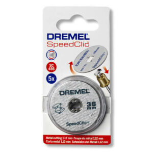 Dremel SC456 EZ SpeedClic 38mm Metal Cutting Wheels 38mm Pack of 5