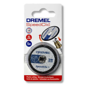 Dremel SC476 EZ SpeedClic 38mm Plastic Cutting Wheel 38mm Pack of 5