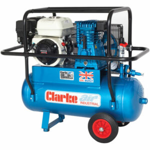 Clarke Clarke XPPH15/50 15cfm 50 Litre 6.5HP Portable Petrol Air Compressor with Cage