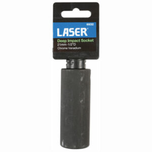 Laser Laser 6832 1/2" Drive 21mm Deep Air Impact Socket