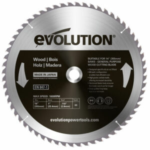 Evolution Evolution GW355TCT-60 355mm Wood Cutting Blade