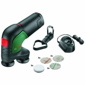 Bosch Bosch EasyCurvSander 12 Cordless Disc Sander and Polisher (With 1 x 2.5Ah Battery & Charger)