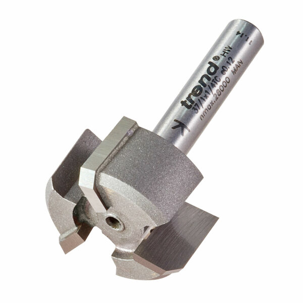 Trend Trimmer Router Cutter 25mm 12mm 1/4"