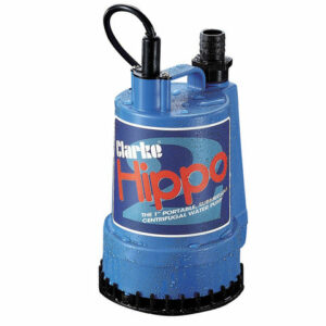 Clarke Clarke Hippo 2 1" 250W 85Lpm  6m Head Submersible Water Pump (230V)