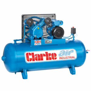 Clarke Clarke XEV16/150 (OL) 14cfm 150 Litre 3HP Industrial Air Compressor (230V)