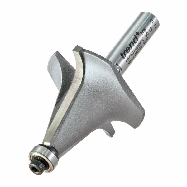 Trend Bearing Guided Architrave Router Cutter 40mm 29.5mm 8mm
