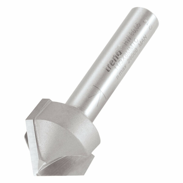 Trend Chamfer V Groove Router Cutter 19.1mm 9.2mm 8mm