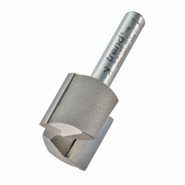 Trend Two Flute Hinge Recess Router Cutter 19.1mm 19mm 1/4"