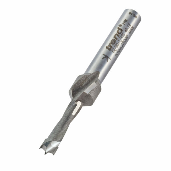 Trend Router Drill Countersunk Counterbore 9.5mm 20mm 1/4"