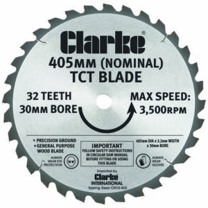 Clarke Clarke 405mm TCT Circular Saw Blade for CLS405