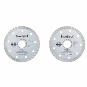 Machine Mart 2 Piece Turbo 115mm (4.5") Diamond Discs