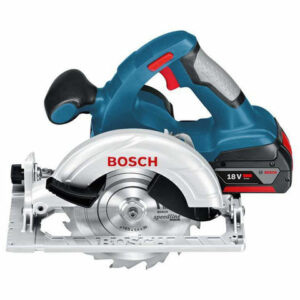 Bosch Professional 18V Bosch GKS 18 V-LI Professional 18V Circular Saw in L-BOXX with 2 x 5Ah Batteries & Charger