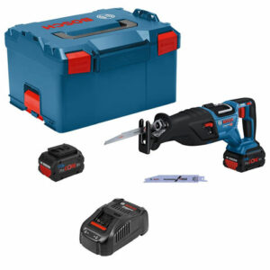 Bosch Bosch GSA 18V-28 Professional Cordless Reciprocating Saw BITURBO with L-BOXX and 2 x 5.5Ah Batteries
