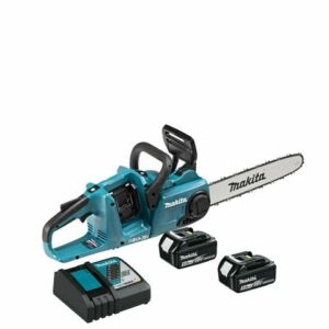 Makita LXT Makita DUC353PT2 18Vx2 35cm Chainsaw (Easy Tension) BL LXT with 2 x 5Ah Batteries