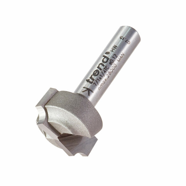 Trend Ovolo Rounding Over Router Cutter 18mm 10mm 1/4"