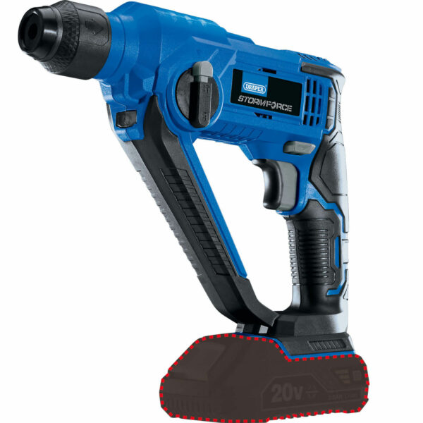 Draper CSDS20SF Storm Force 20v Cordless SDS Plus Rotary Hammer Drill No Batteries No Charger No Case