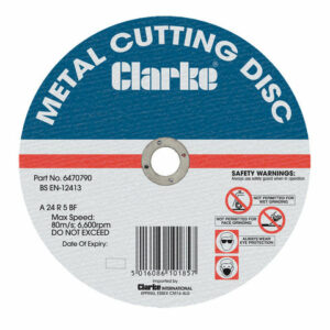 Clarke Clarke 300mm Flat Metal Cutting Disc