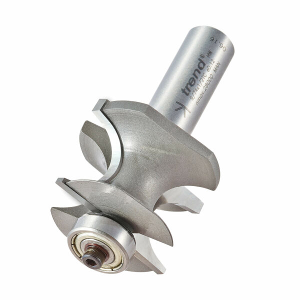 Trend Corner Bead Bearing Guided Router Cutter 38.1mm 34.7mm 1/2"