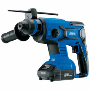 Draper D20 Draper D20 20V Brushless SDS+ Rotary Hammer Drill with 2 x 2Ah Batteries and Charger