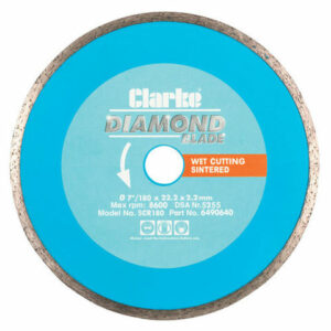 Clarke Clarke SCR180 Diamond Blade 180mm