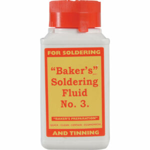 Bakers No.3 Soldering Fluid 125ml