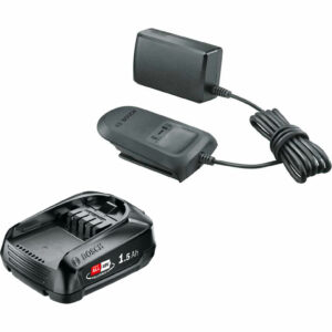 Bosch Genuine GREEN P4A 18v Cordless Li-ion Battery 1.5ah and Standard Charger 1.5ah
