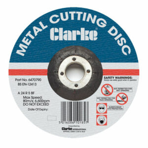 Clarke Clarke 125mm DPC Metal Cutting Disc