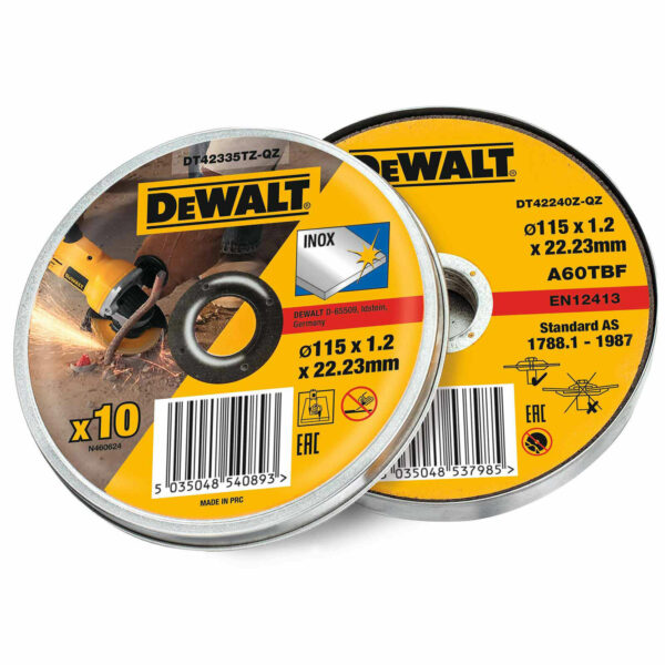 DeWalt INOX Thin Stainless Steel Cutting Disc 115mm