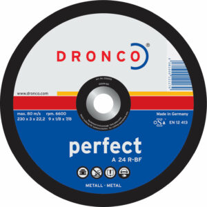 Dronco A 24 R PERFECT Flat Metal Cutting Disc 100mm Pack of 1