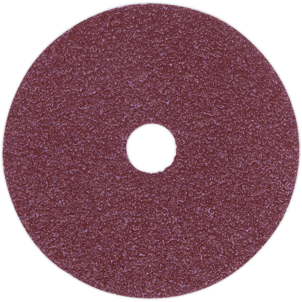 Sealey Fibre Backed Sanding Discs 115mm 115mm 50g Pack of 25