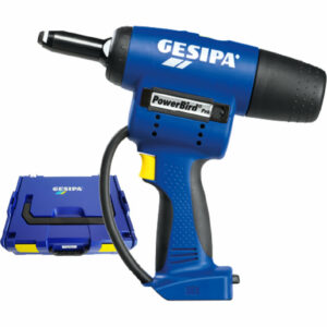 Gesipa PowerBird Pro Gold Edition Cordless Riveter No Batteries No Charger Case