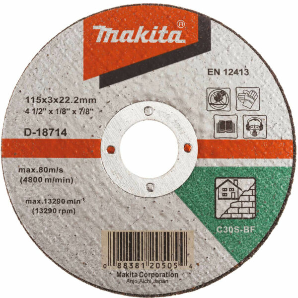 Makita A41 Stone Cutting Disc 115mm