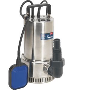 Sealey WPS250A Stainless Steel Submersible Clean Water Pump 240v