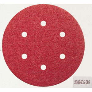 Bosch Red Wood Sanding Disc 150mm 150mm Assorted Pack of 6