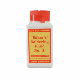 Bakers 61037 No.3 Soldering Fluid 125ml