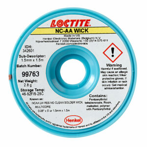 Multicore Loctite 342601 NC-AA Solder Wick 1.5mm x 1.5m