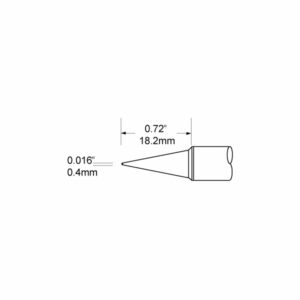 Metcal SFV-CN05A Soldering Tip Conical 0.5mm