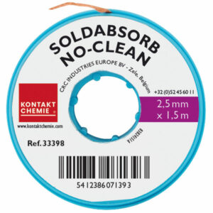 Kontakt-Chemie 33398-AA Soldabsorb No Clean 1.5m x 2.5mm