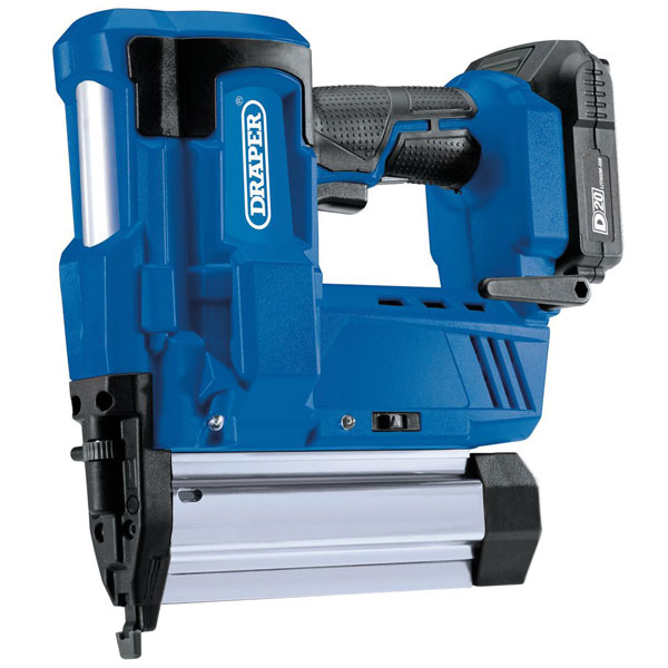 Draper 00646 D20 20V Nailer/Stapler with 1x 2Ah Battery and Charger
